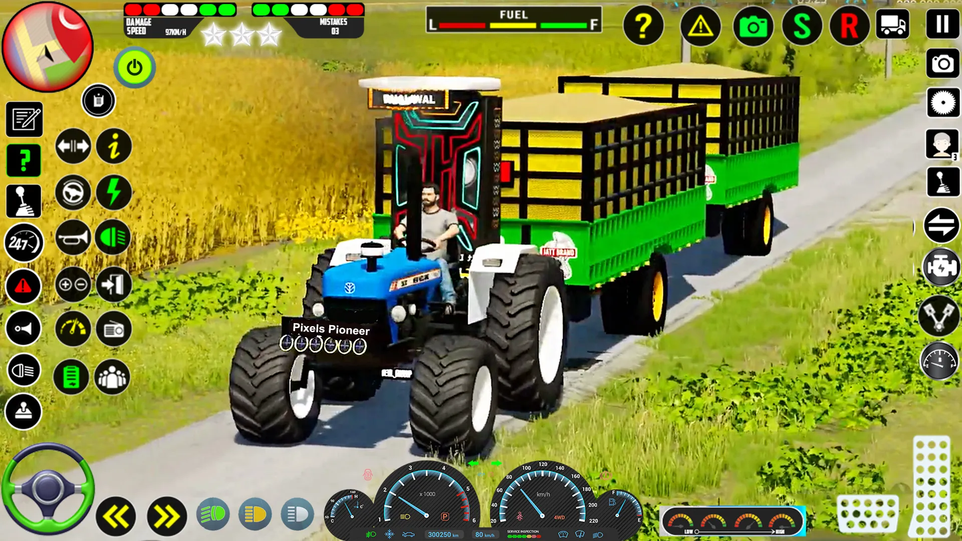 Tractor game 3d Indian Tractor | Indus Appstore | Screenshot