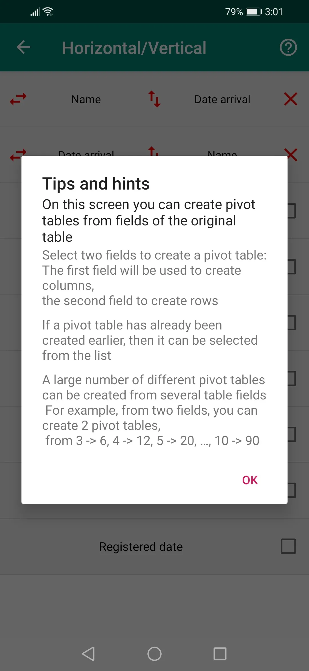 Table Transform | Indus Appstore | Screenshot