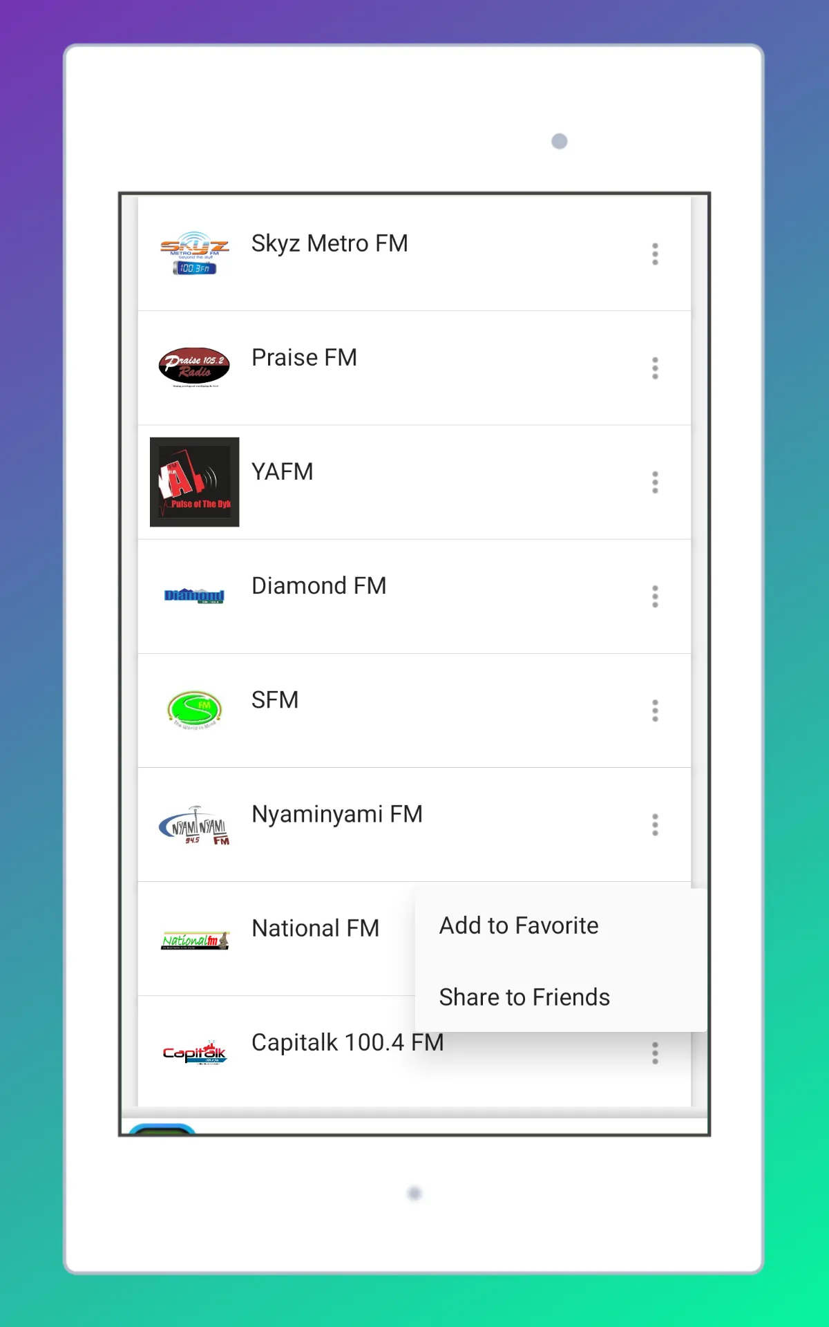 Radio Zimbabwe + Radio Online | Indus Appstore | Screenshot