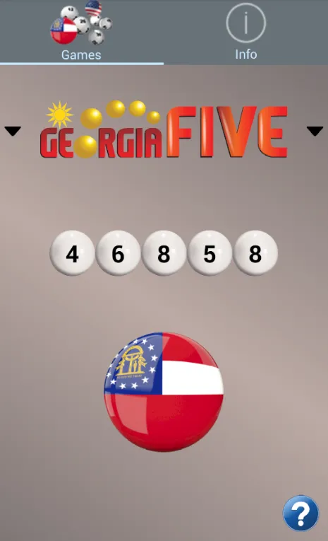 Georgia Lottery: Algorithm | Indus Appstore | Screenshot