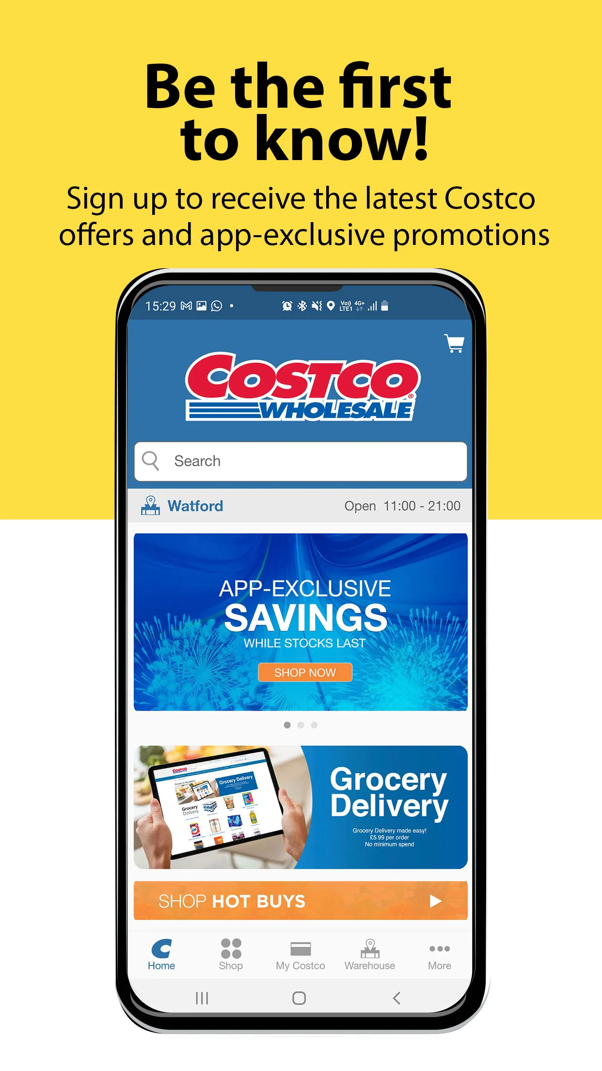 Costco Wholesale UK | Indus Appstore | Screenshot