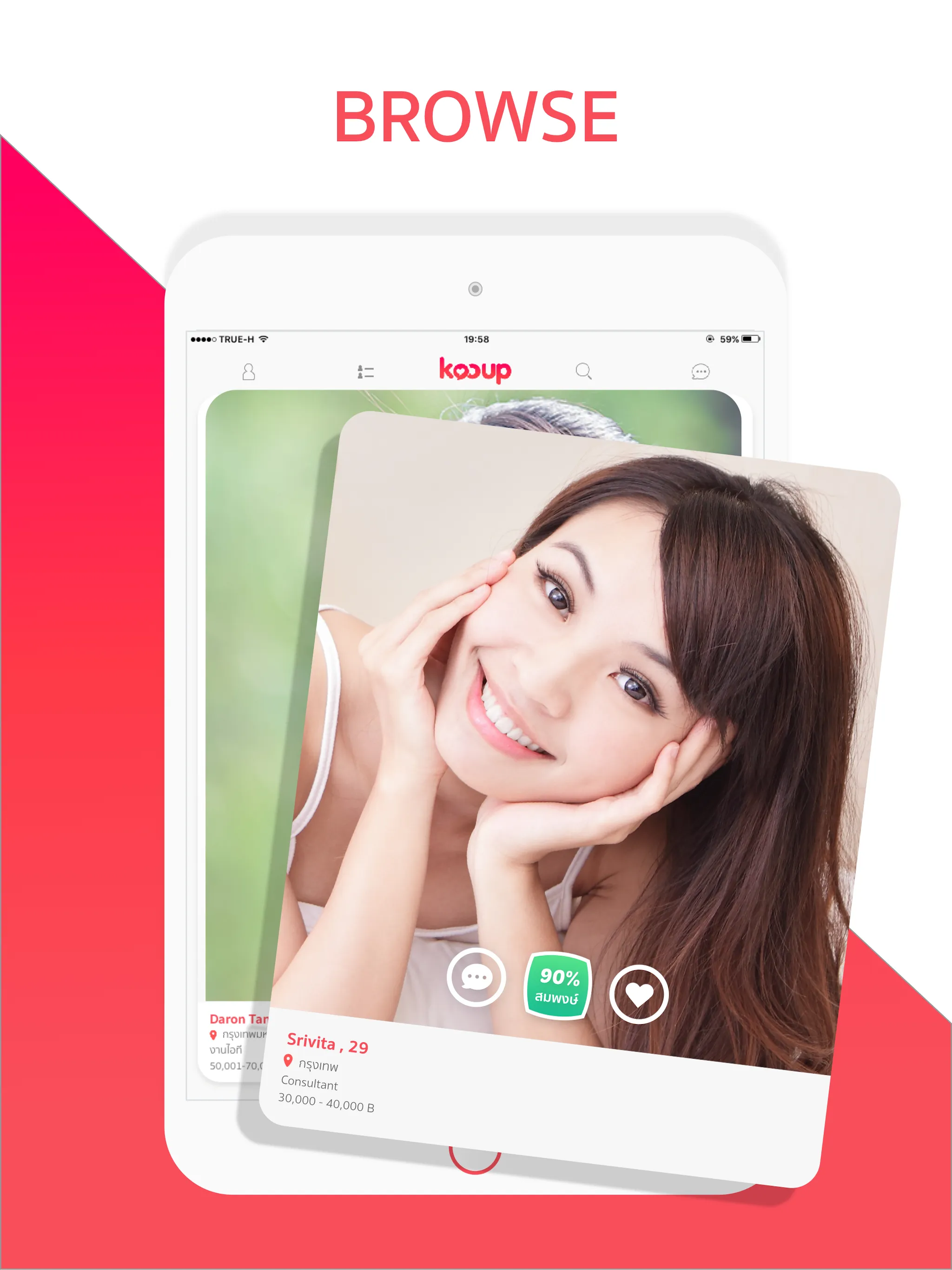 Kooup Thai Dating & Chat App | Indus Appstore | Screenshot