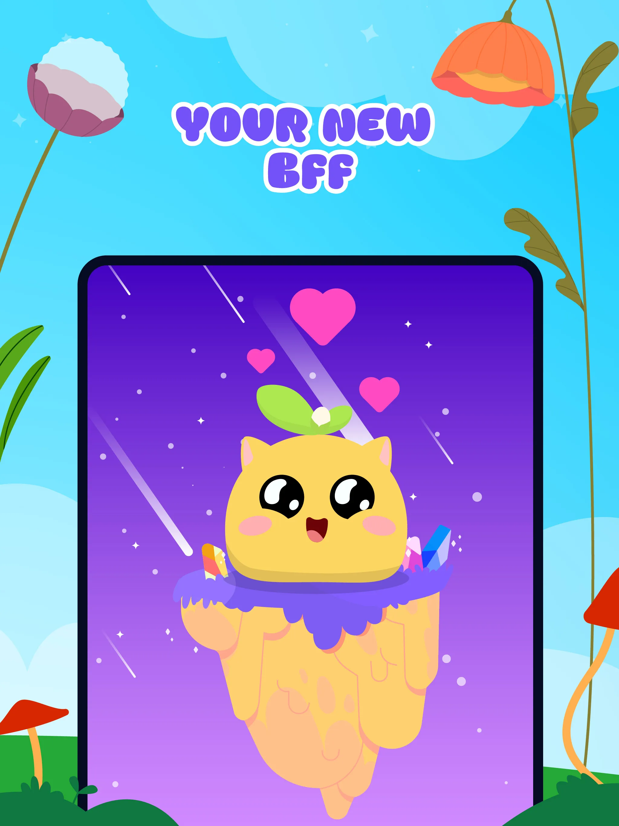 AI Anxiety Virtual Pet BFF Emy | Indus Appstore | Screenshot