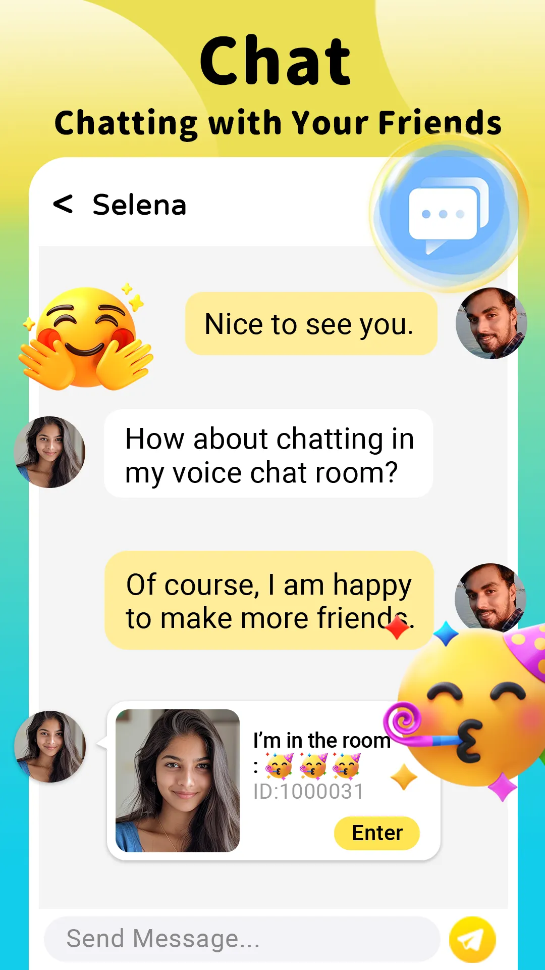 Yari-Voice Chat Party | Indus Appstore | Screenshot