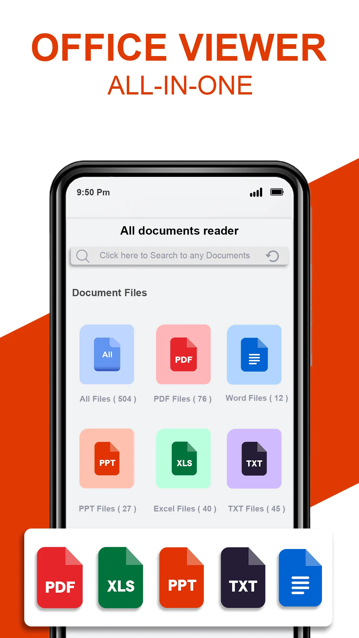 Easy Document Reader Word PDF | Indus Appstore | Screenshot