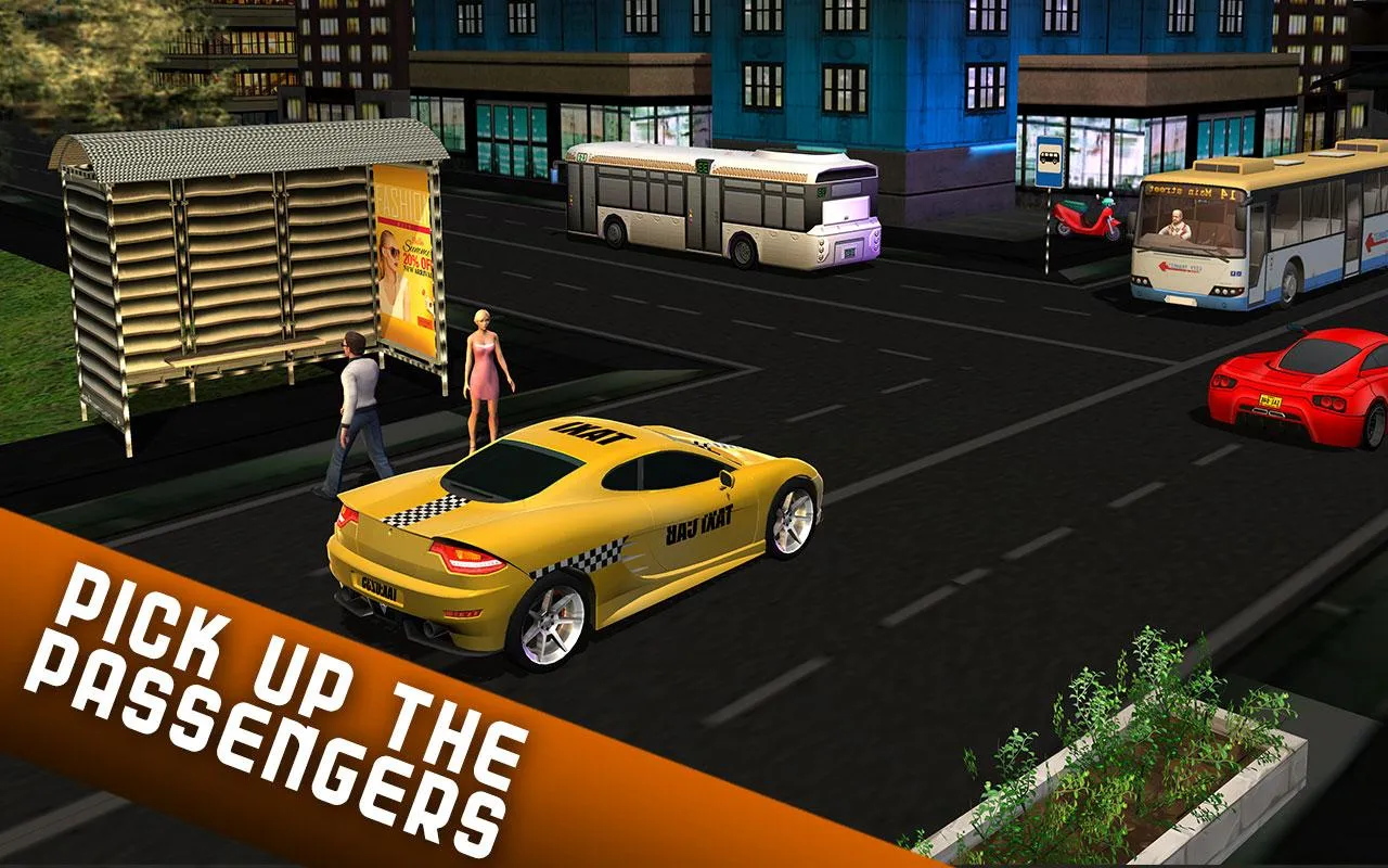 USA City Taxi Driver Mania Fun | Indus Appstore | Screenshot