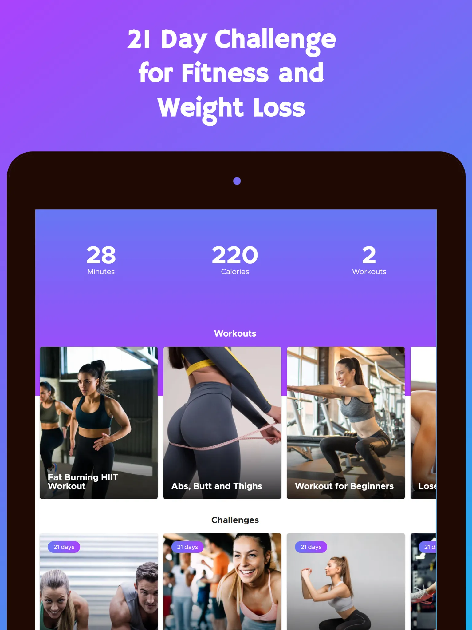 21 Day Body Transformation | Indus Appstore | Screenshot