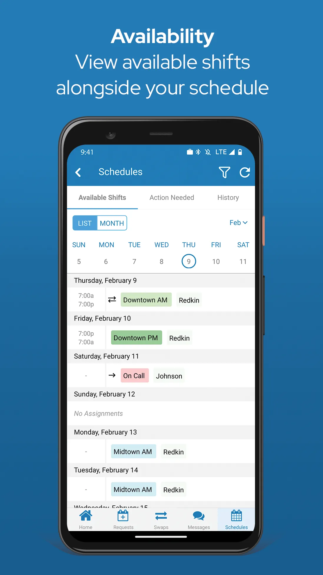 QGenda | Indus Appstore | Screenshot