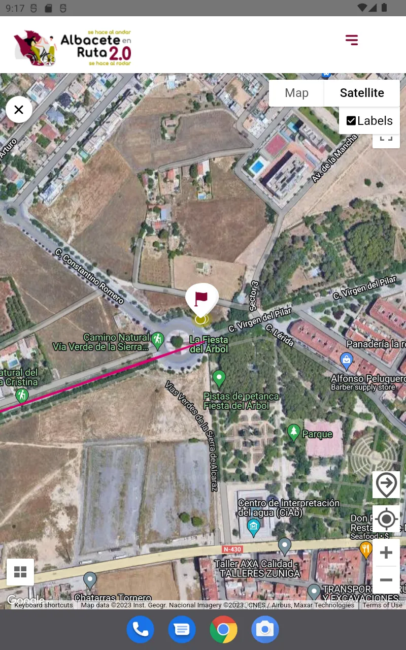 Albacete en Ruta 2.0 | Indus Appstore | Screenshot