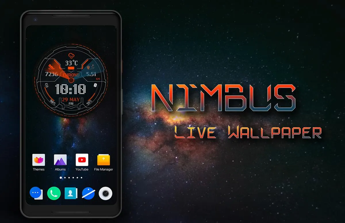 Nimbus Watch Face | Indus Appstore | Screenshot