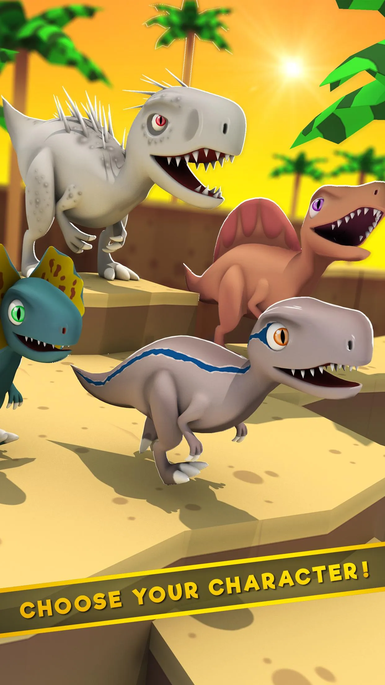 Jurassic Dinosaur Kingdom Race | Indus Appstore | Screenshot