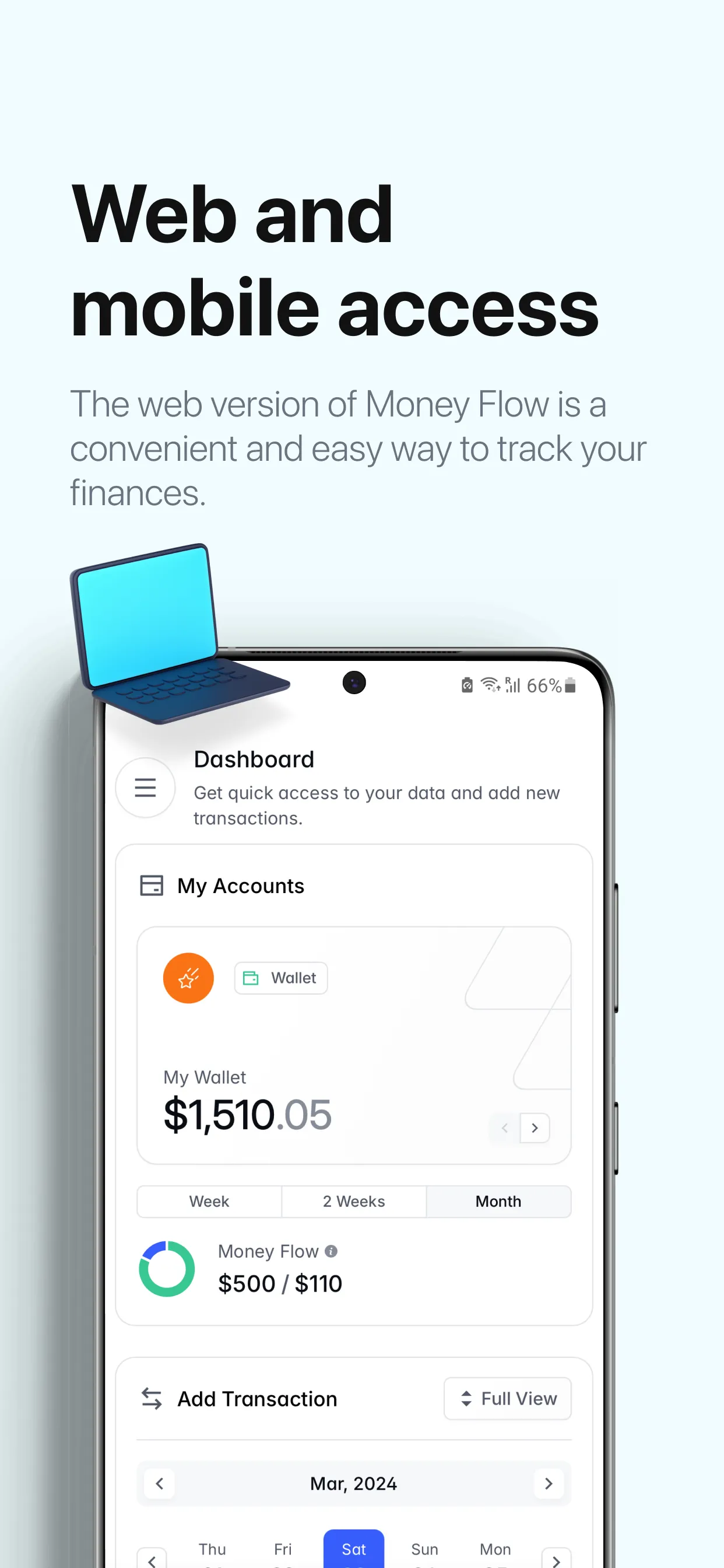 Money Flow. Budget Tracker. | Indus Appstore | Screenshot