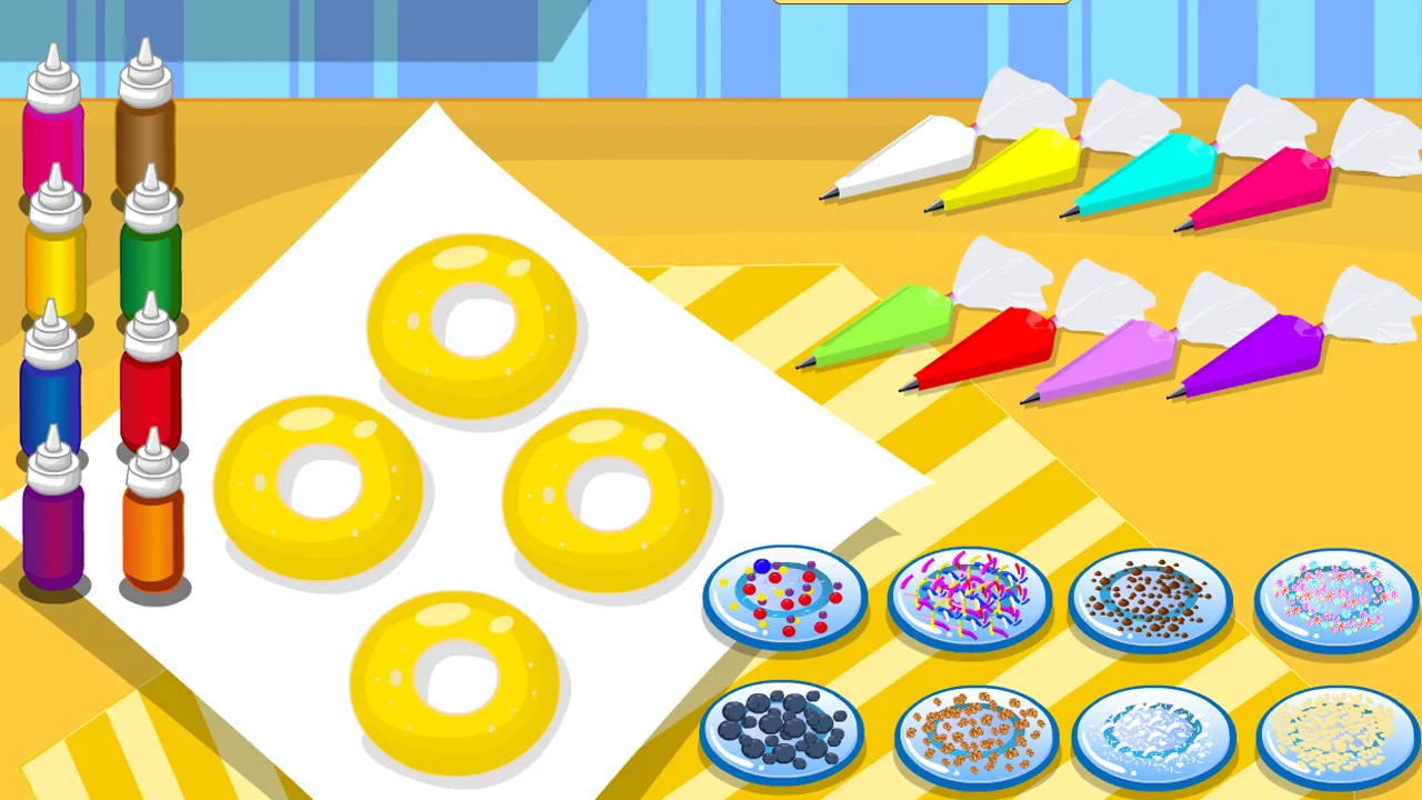 games cooking donuts | Indus Appstore | Screenshot