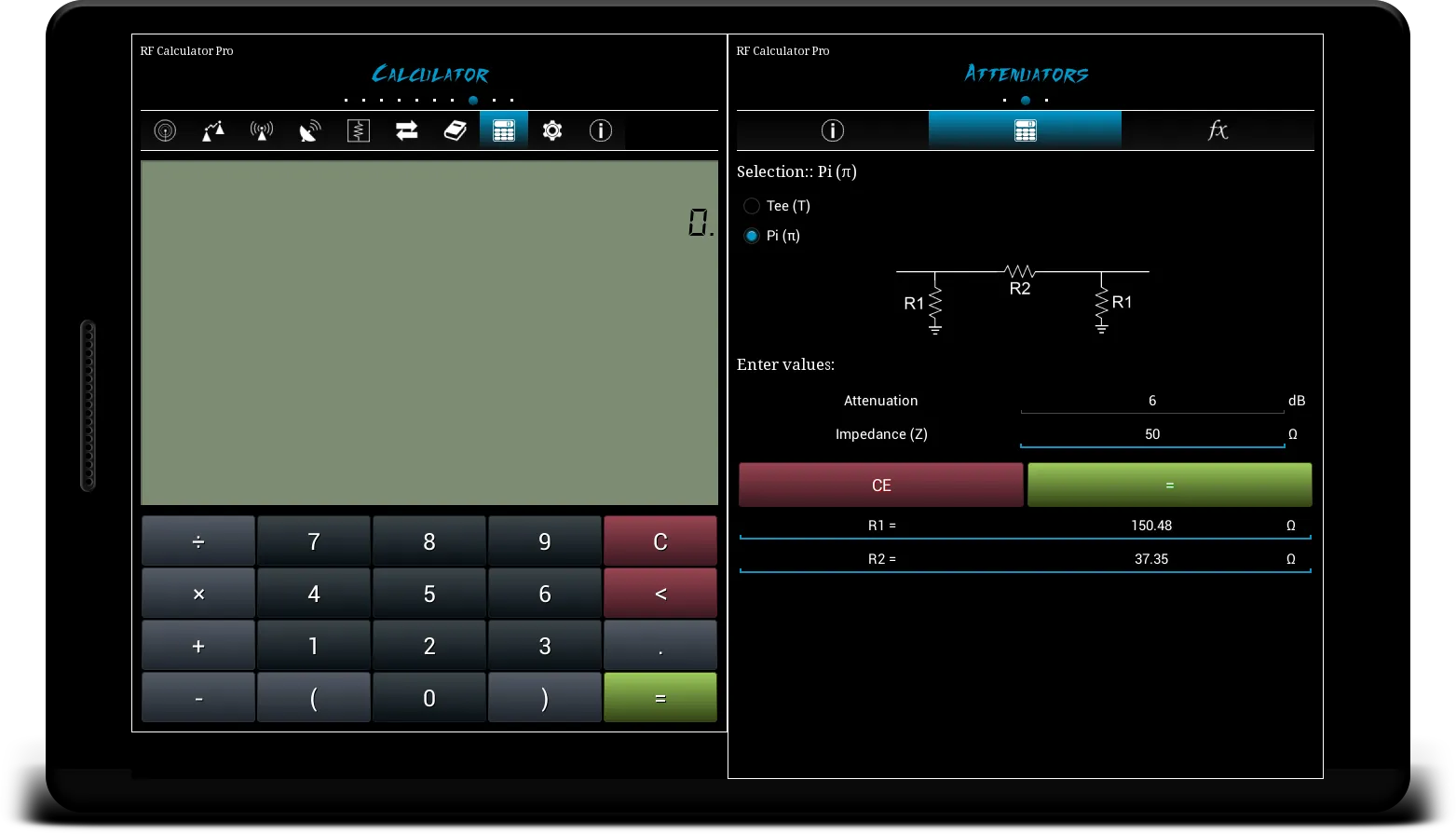 RF Calculator Pro | Indus Appstore | Screenshot