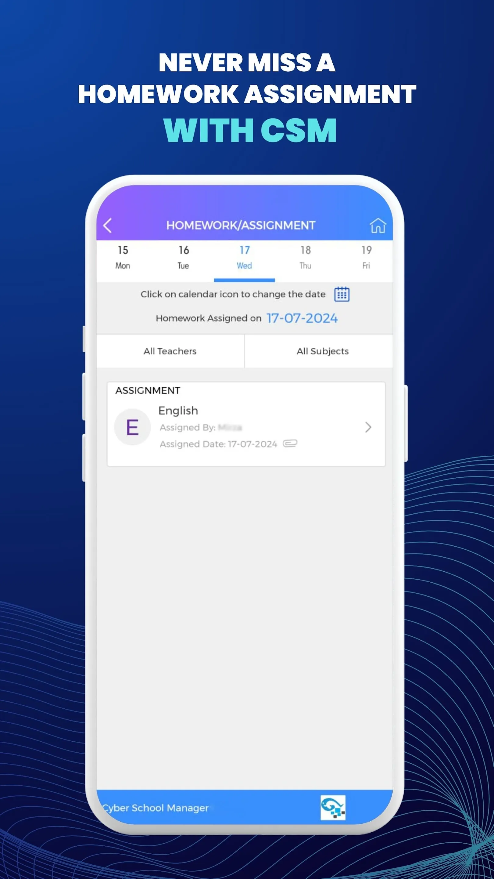 Cyber School Manager | Indus Appstore | Screenshot