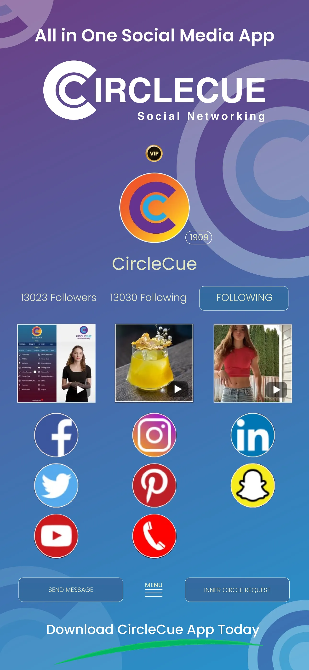 CircleCue #1 Social Media App | Indus Appstore | Screenshot