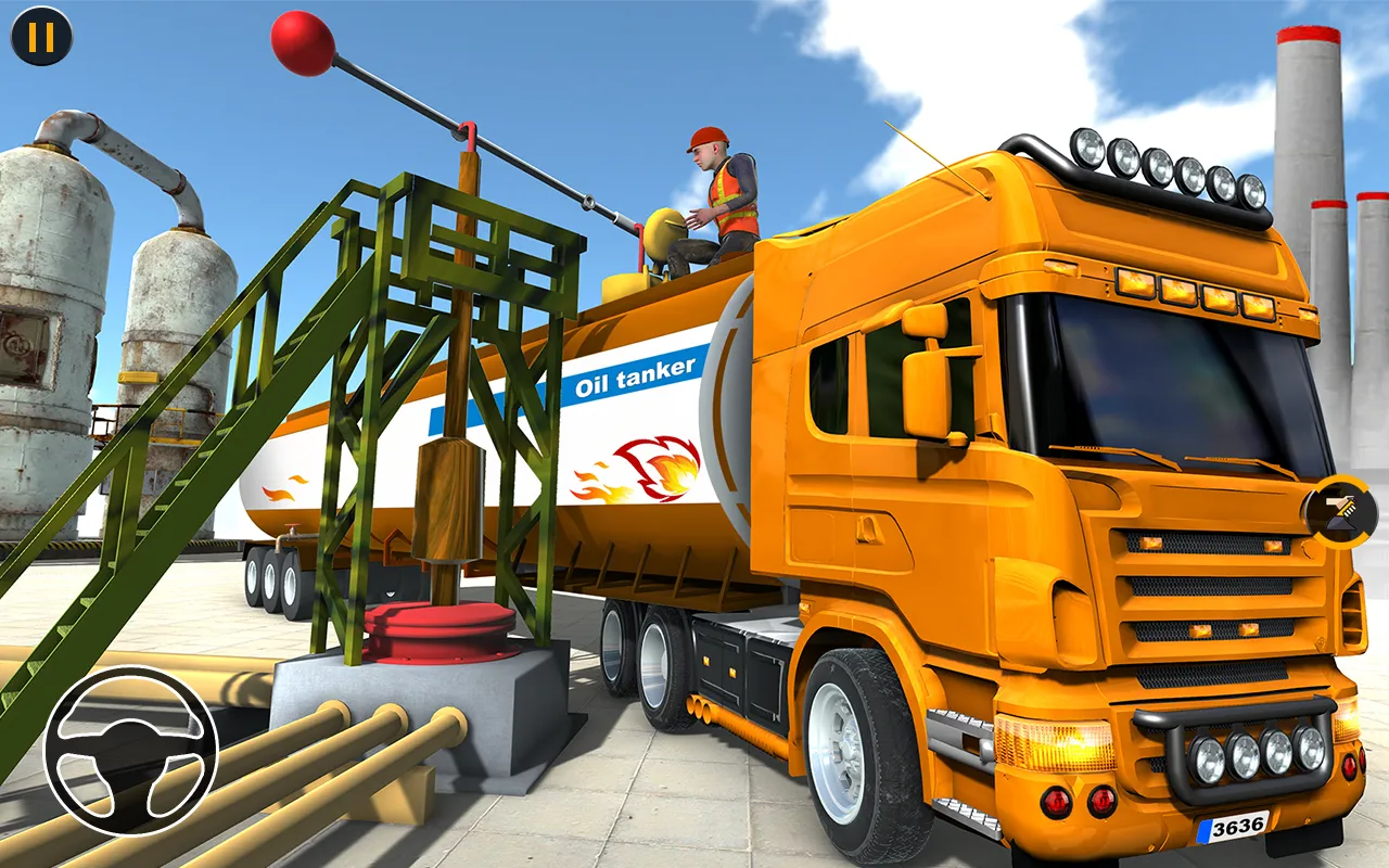 Oil Tanker Driving Truck Games | Indus Appstore | Screenshot