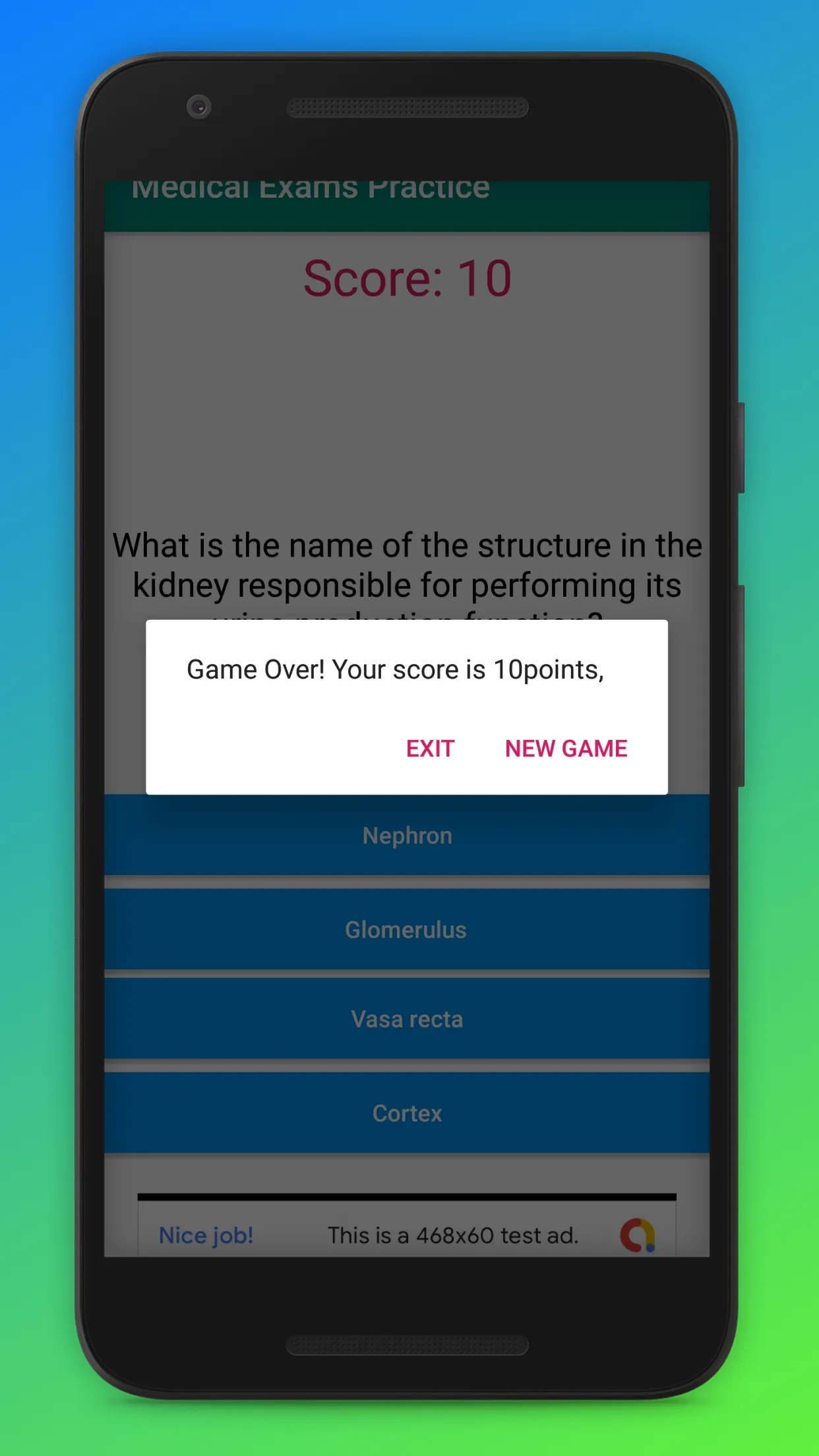 Quiz - medics & doctors - PLAB | Indus Appstore | Screenshot