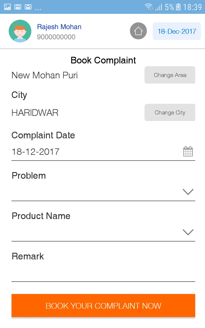 Repaircare india | Indus Appstore | Screenshot