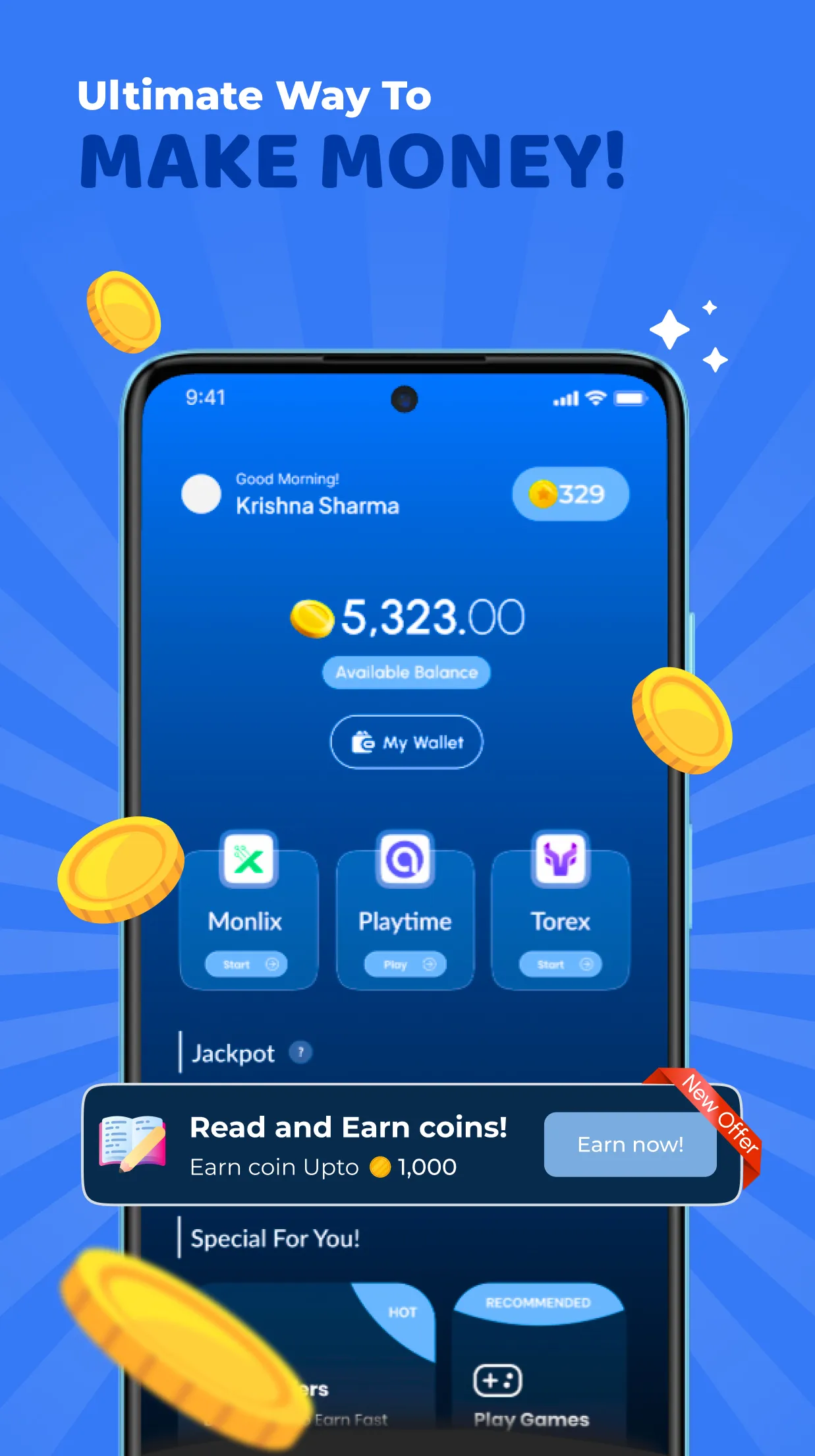 Cash Jungle - Get Cash Rewards | Indus Appstore | Screenshot