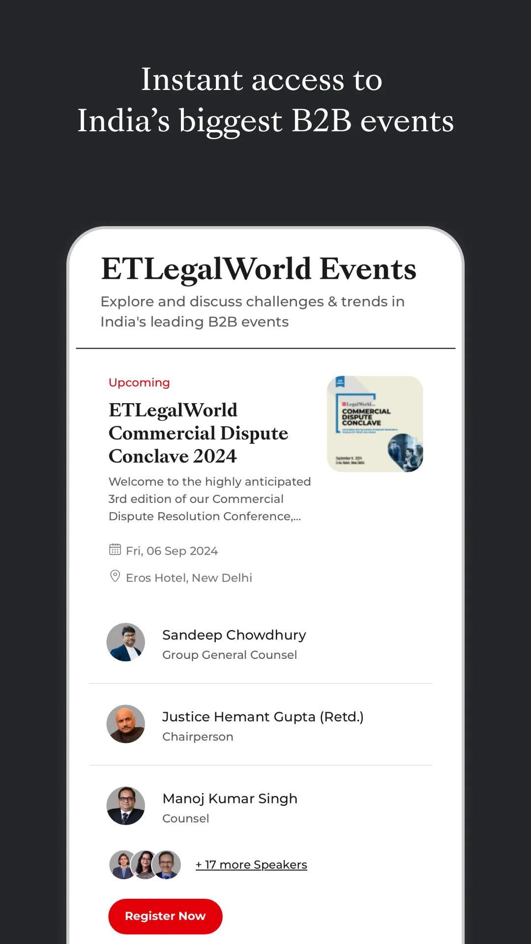 ETLegalWorld | Indus Appstore | Screenshot