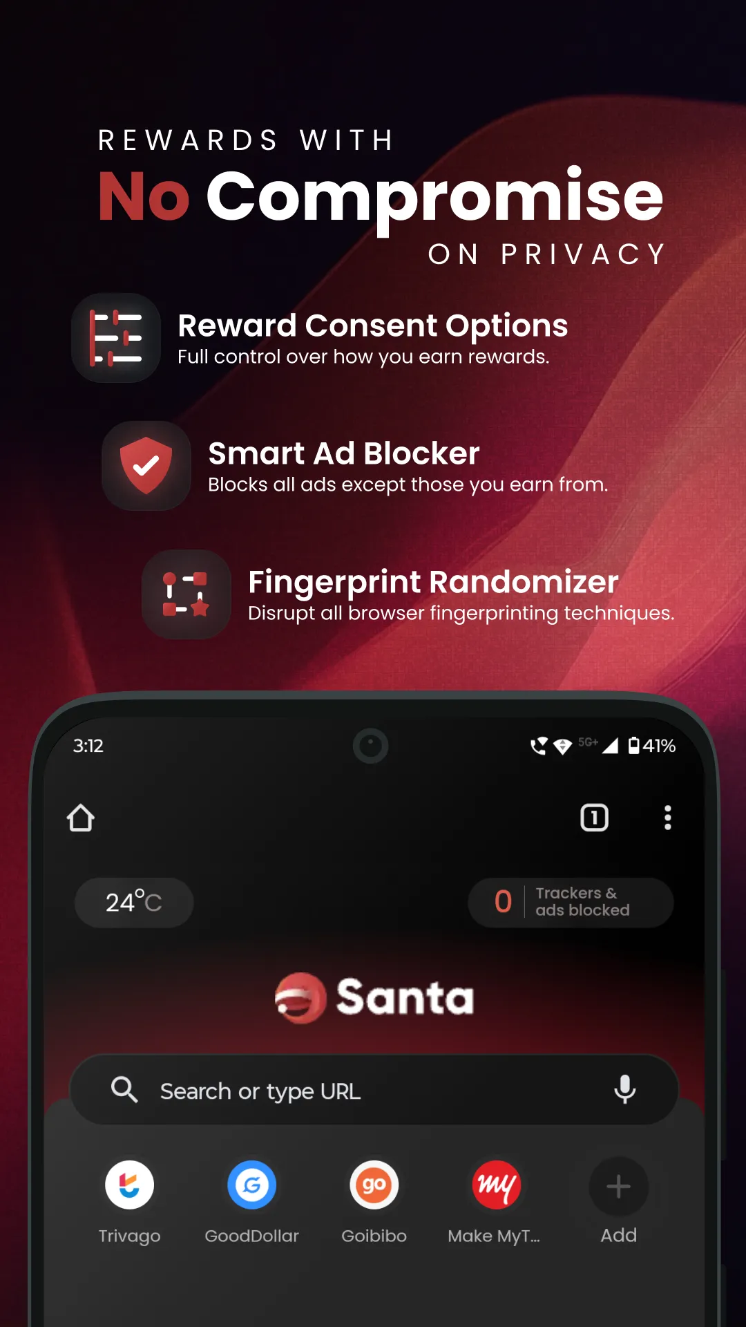 Santa Browser | Indus Appstore | Screenshot