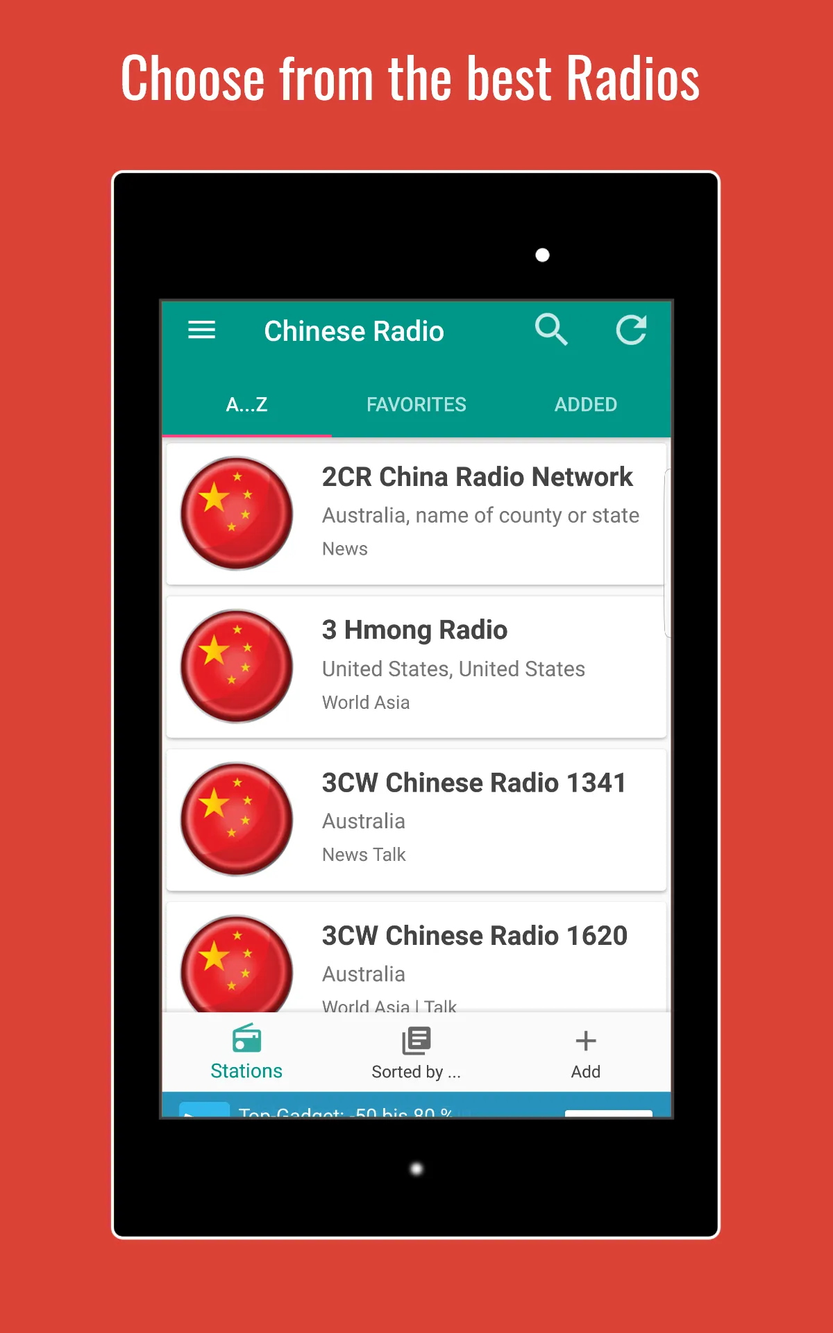 Radio Chinese Worldwide | Indus Appstore | Screenshot