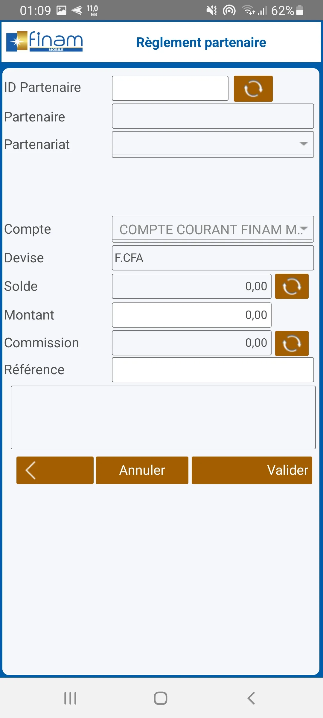 FINAM Partenaire | Indus Appstore | Screenshot