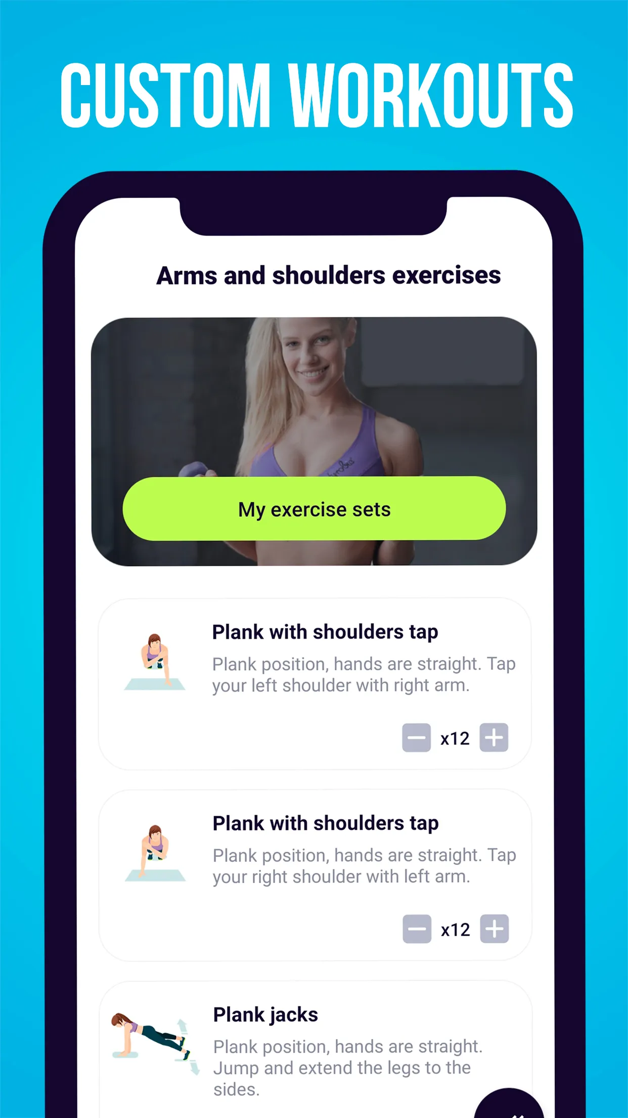 Upper Body Workouts | Indus Appstore | Screenshot