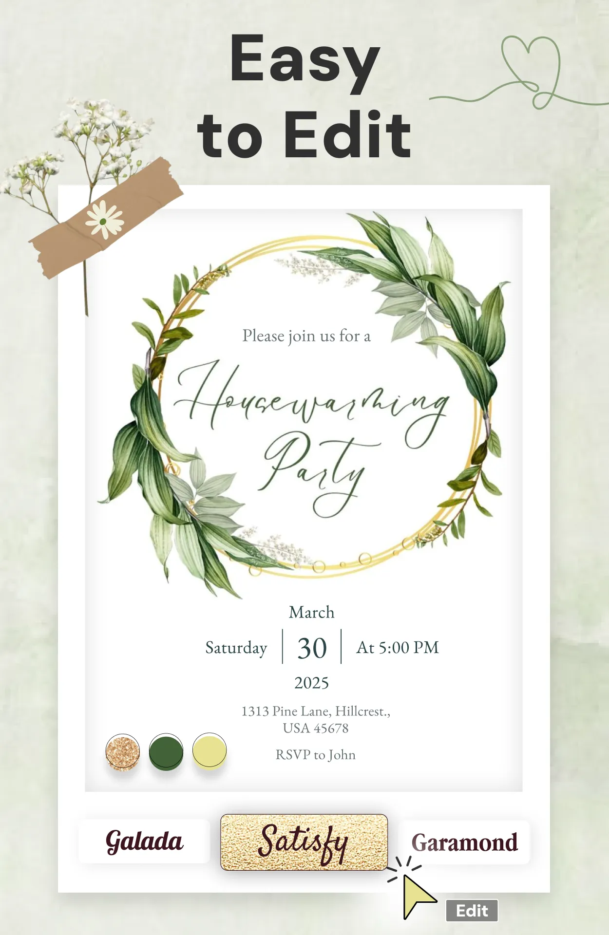 Invitation Card Maker + RSVP | Indus Appstore | Screenshot