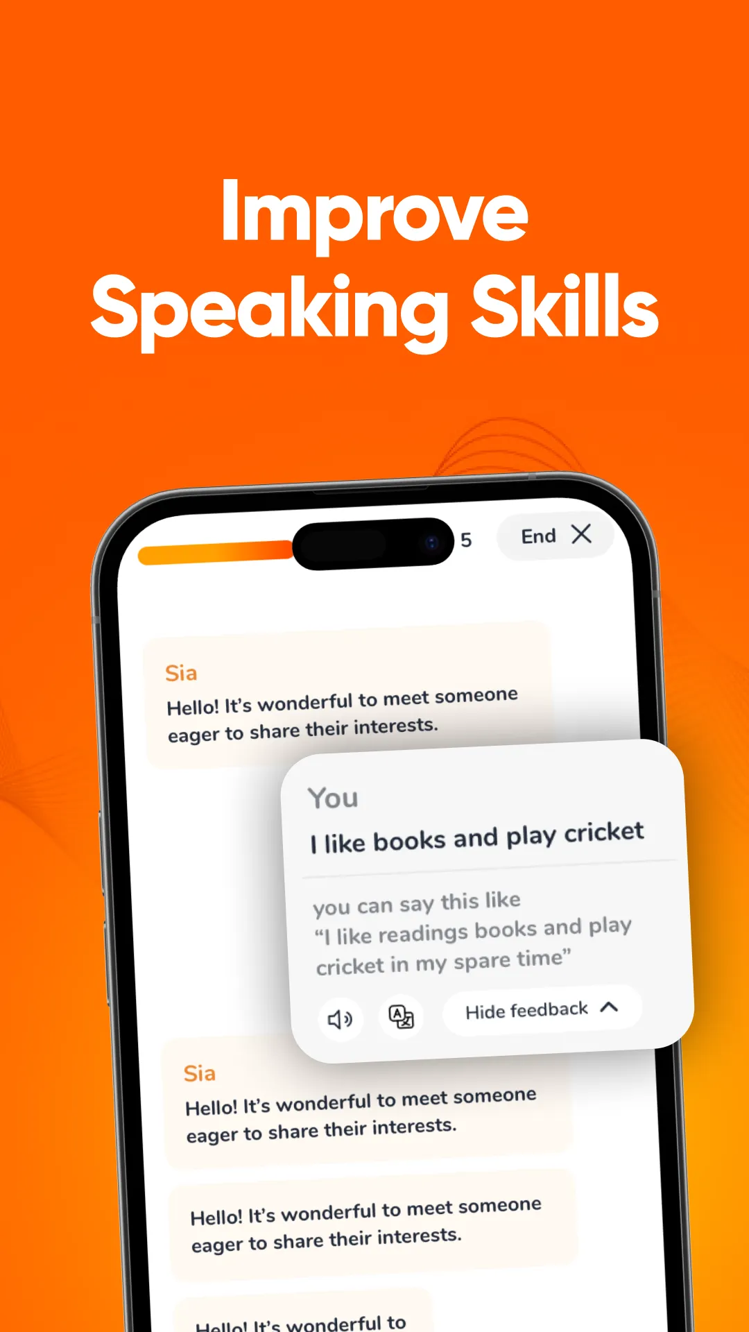 speakX: Learn to Speak English | Indus Appstore | Screenshot