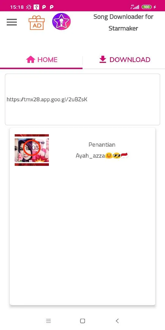 Download song for Starmaker | Indus Appstore | Screenshot