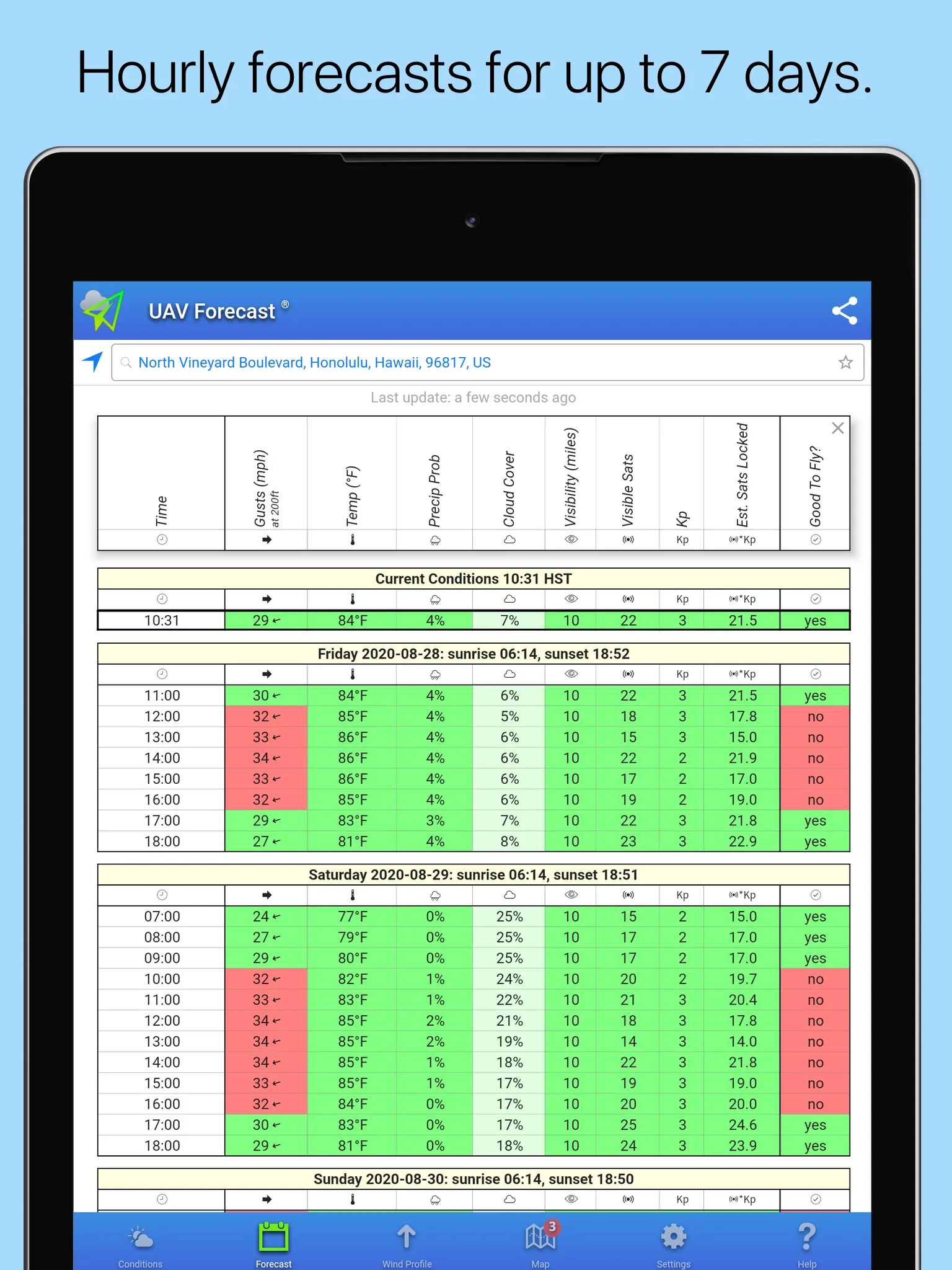 UAV Forecast for Drone Pilots | Indus Appstore | Screenshot