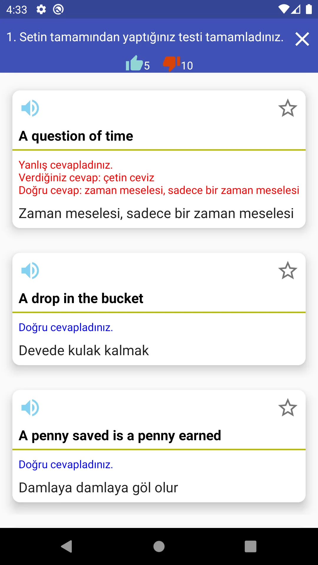 Anbean İngilizce Deyimler | Indus Appstore | Screenshot