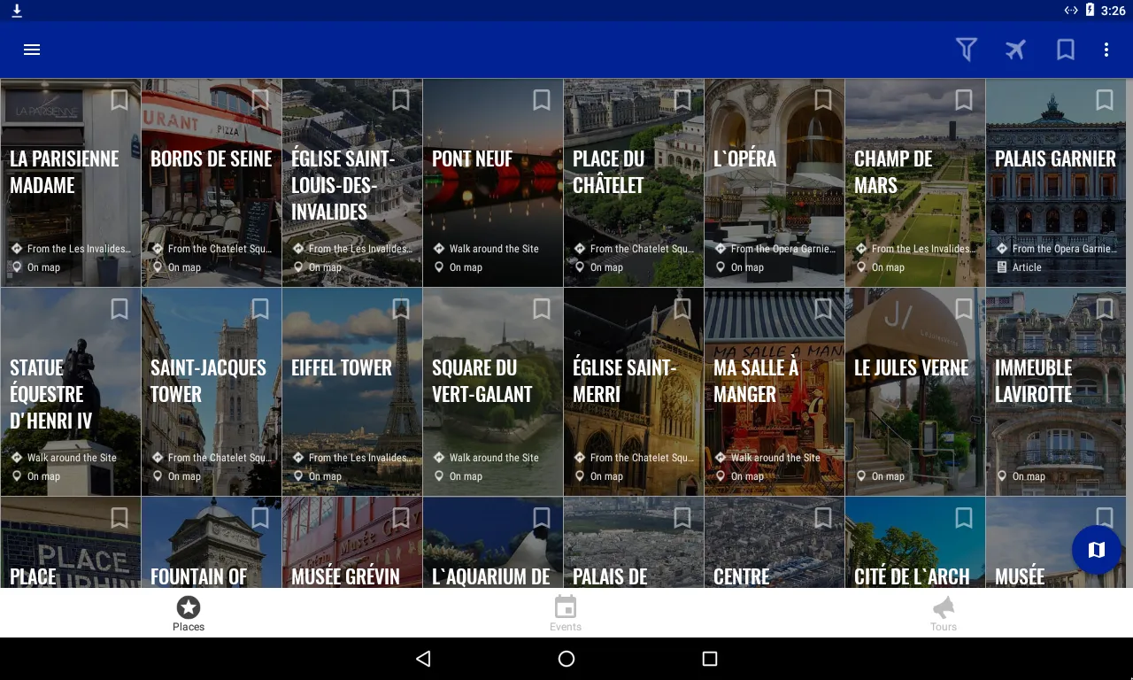 Paris Travel Map Guide | Indus Appstore | Screenshot