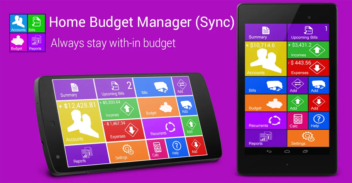 Home Budget Manager Sync | Indus Appstore | Screenshot