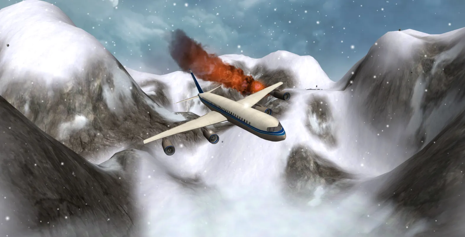 Flight Simulator Snow Plane 3D | Indus Appstore | Screenshot