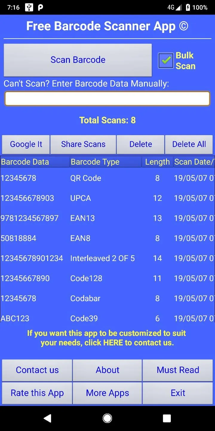 Barcode Scanner App | Indus Appstore | Screenshot