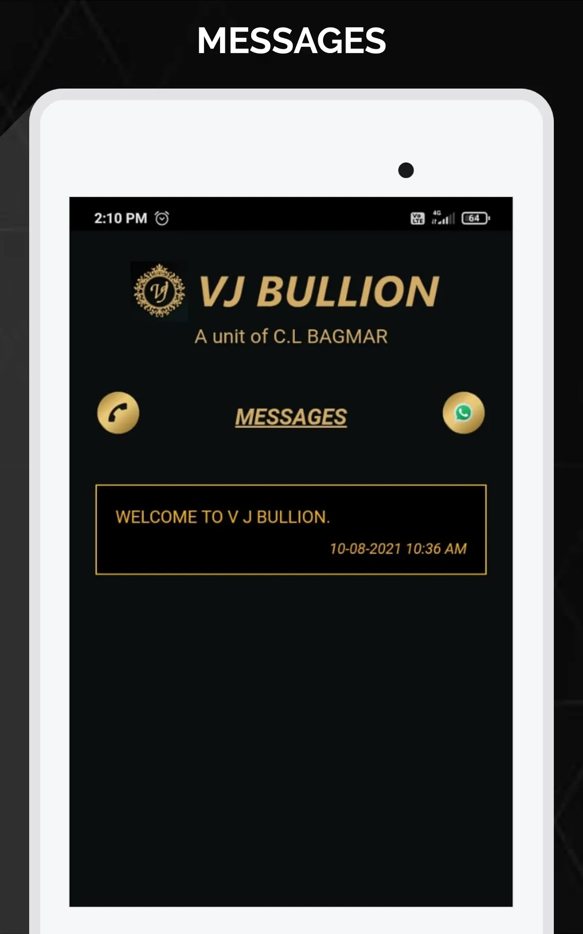 Vijetha Bullion | Indus Appstore | Screenshot