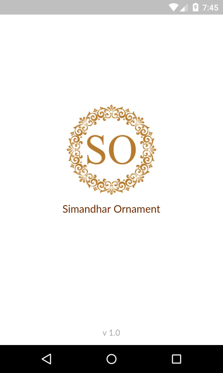 Simandhar Ornament - Gold CZ J | Indus Appstore | Screenshot