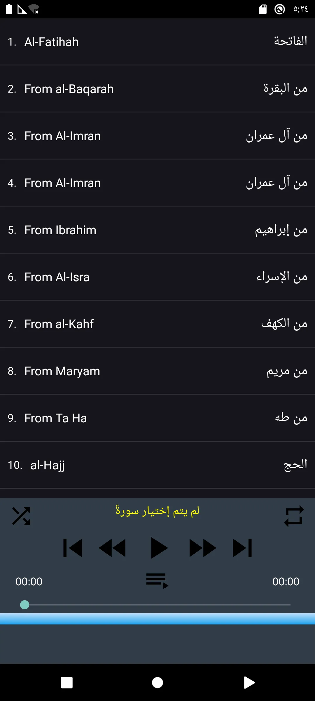 Mansour Salimi quality sound | Indus Appstore | Screenshot