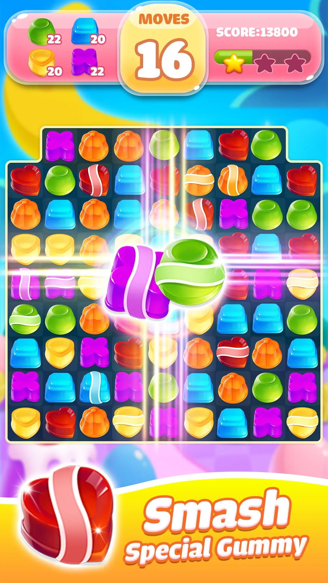 Jelly Jam Crush- Match 3 Games | Indus Appstore | Screenshot