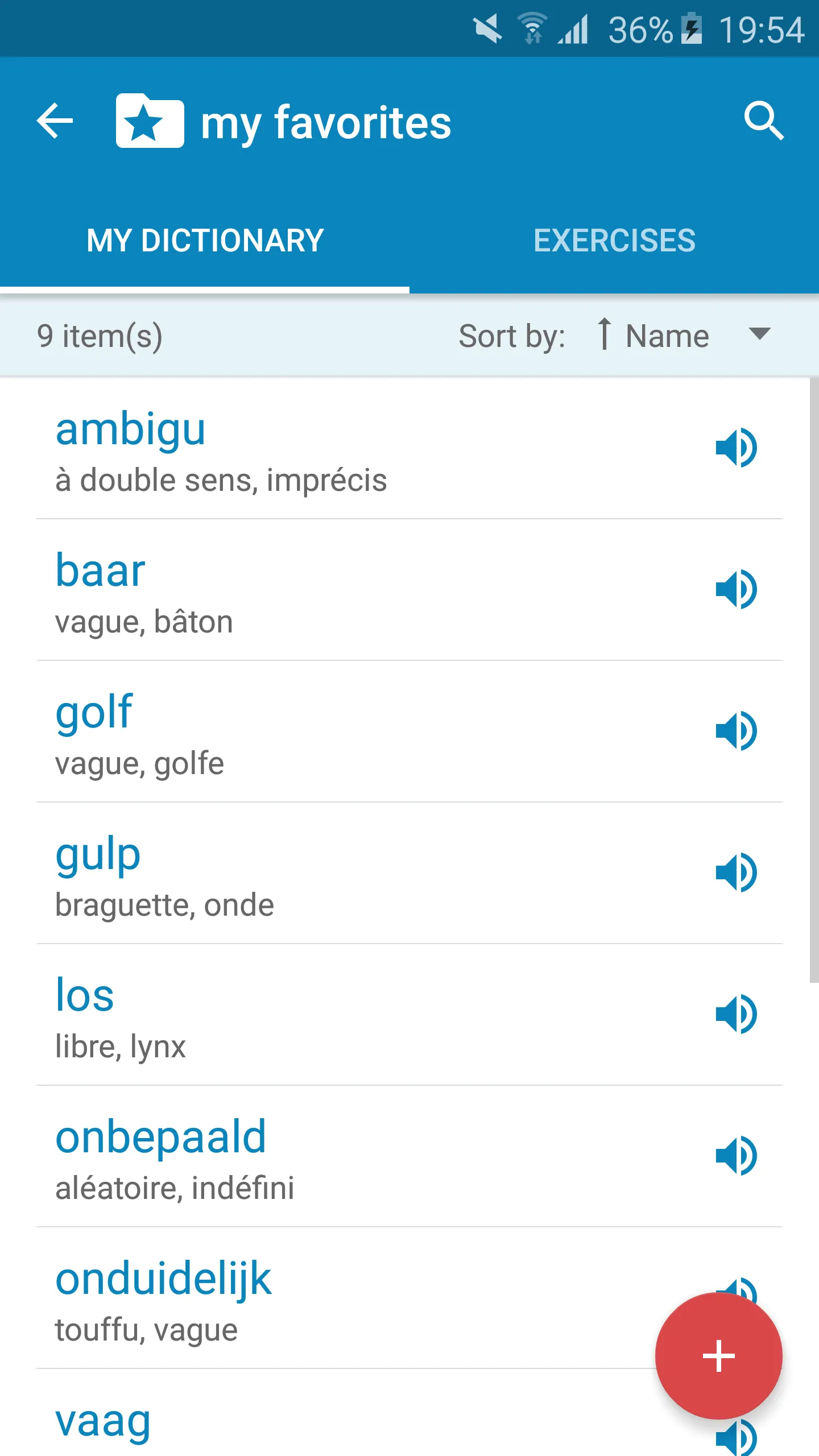 Dutch-French Dictionary | Indus Appstore | Screenshot