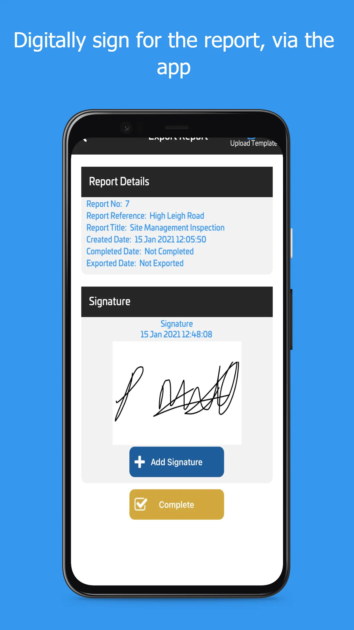 Inspection Manager V2 | Indus Appstore | Screenshot