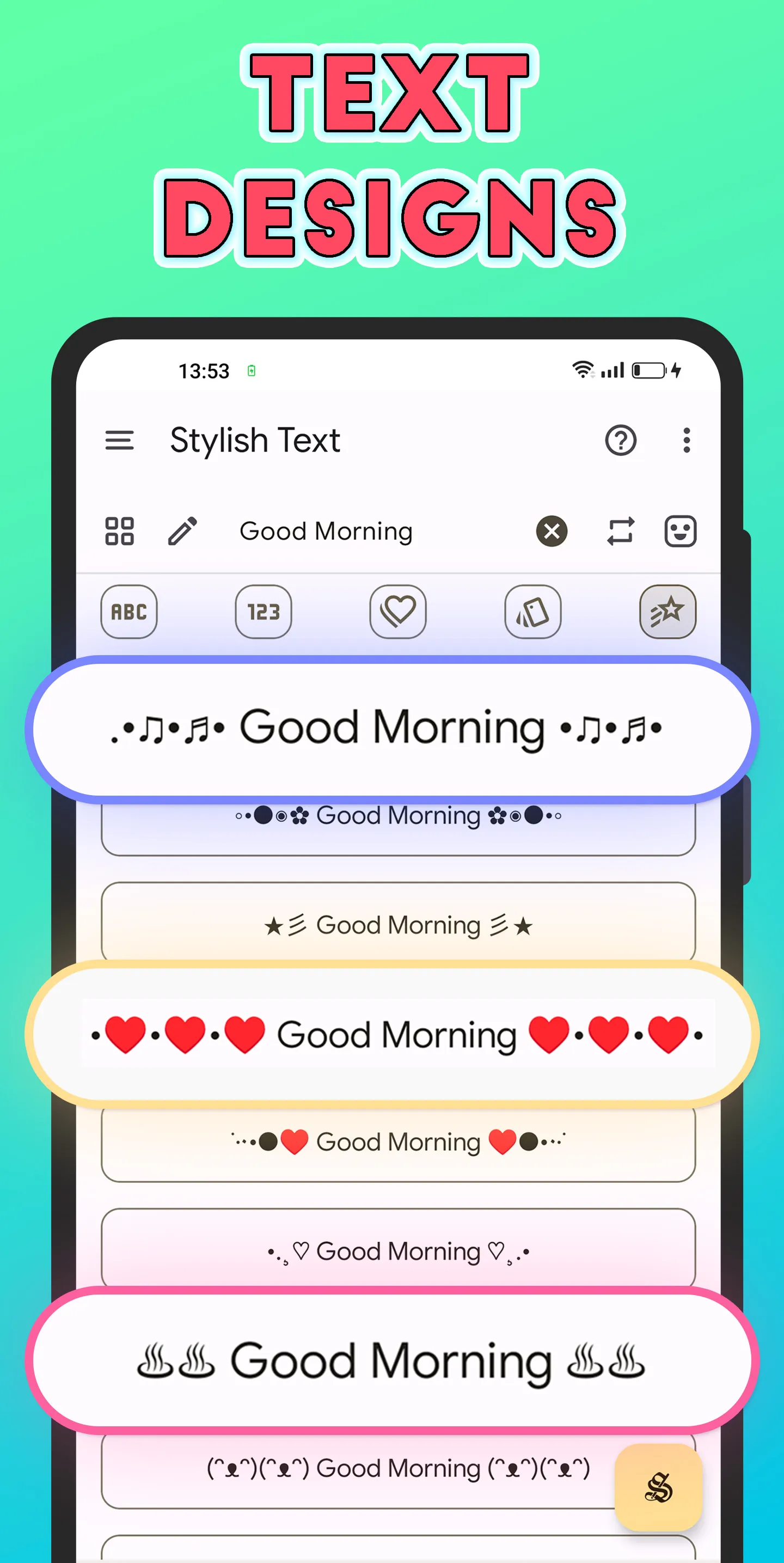 Stylish Text - Fonts Keyboard | Indus Appstore | Screenshot