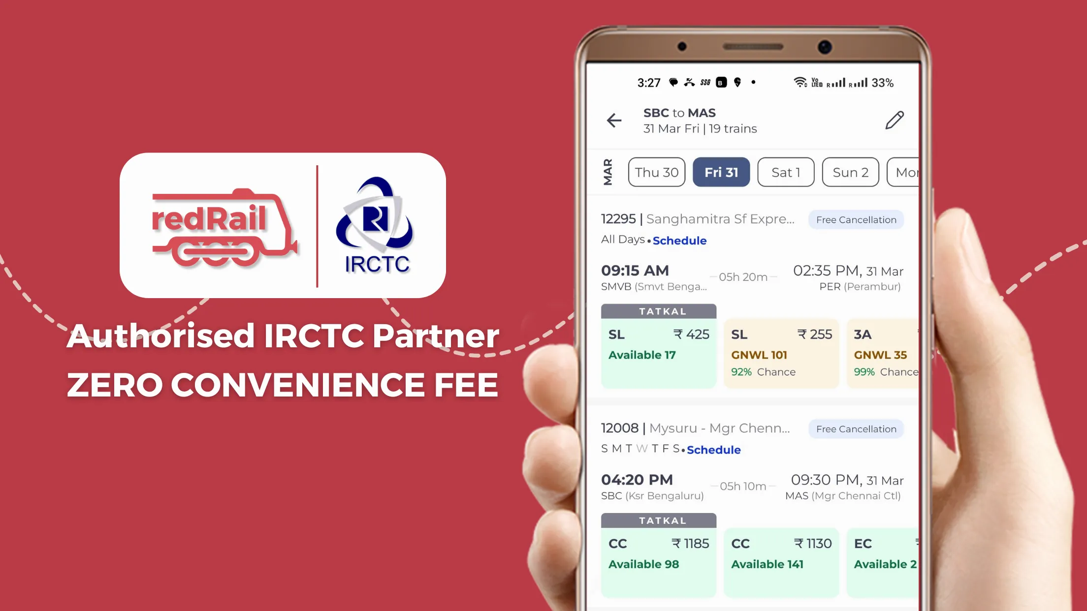 redBus Book Bus, Train Tickets | Indus Appstore | Screenshot