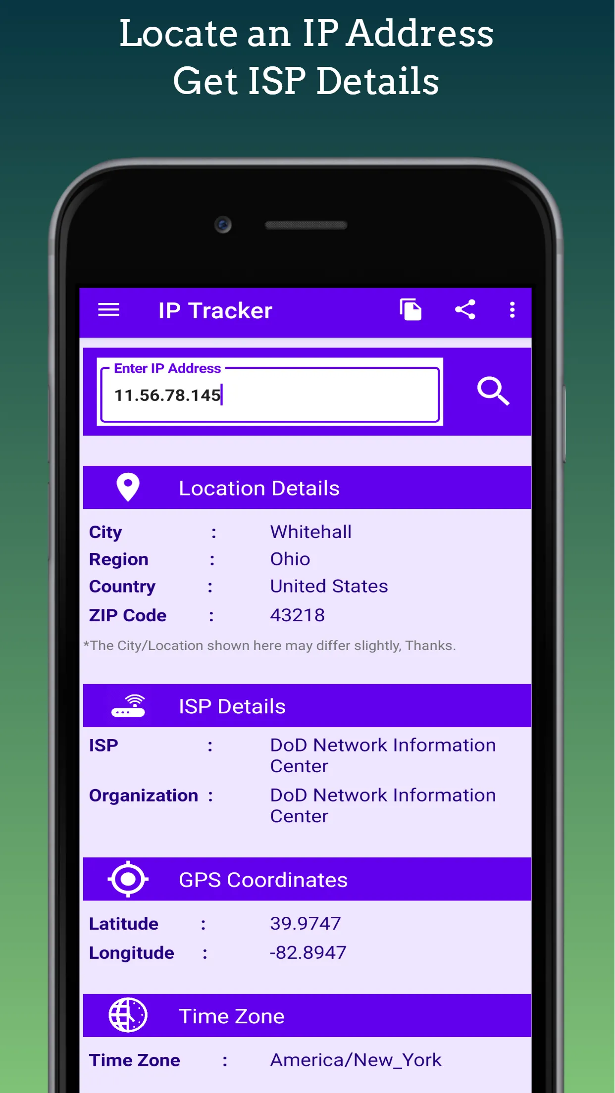 IP Tracker | Indus Appstore | Screenshot