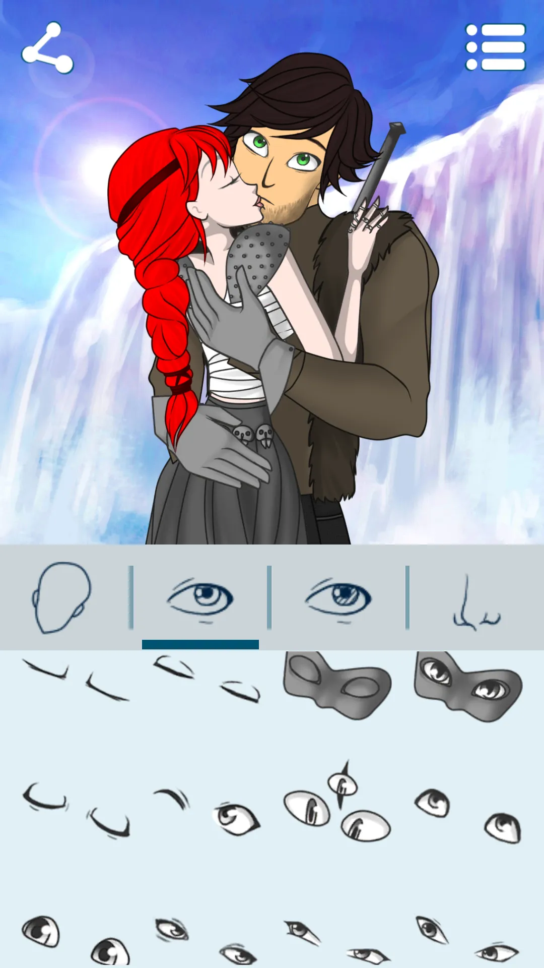 Avatar Maker: Kiss | Indus Appstore | Screenshot