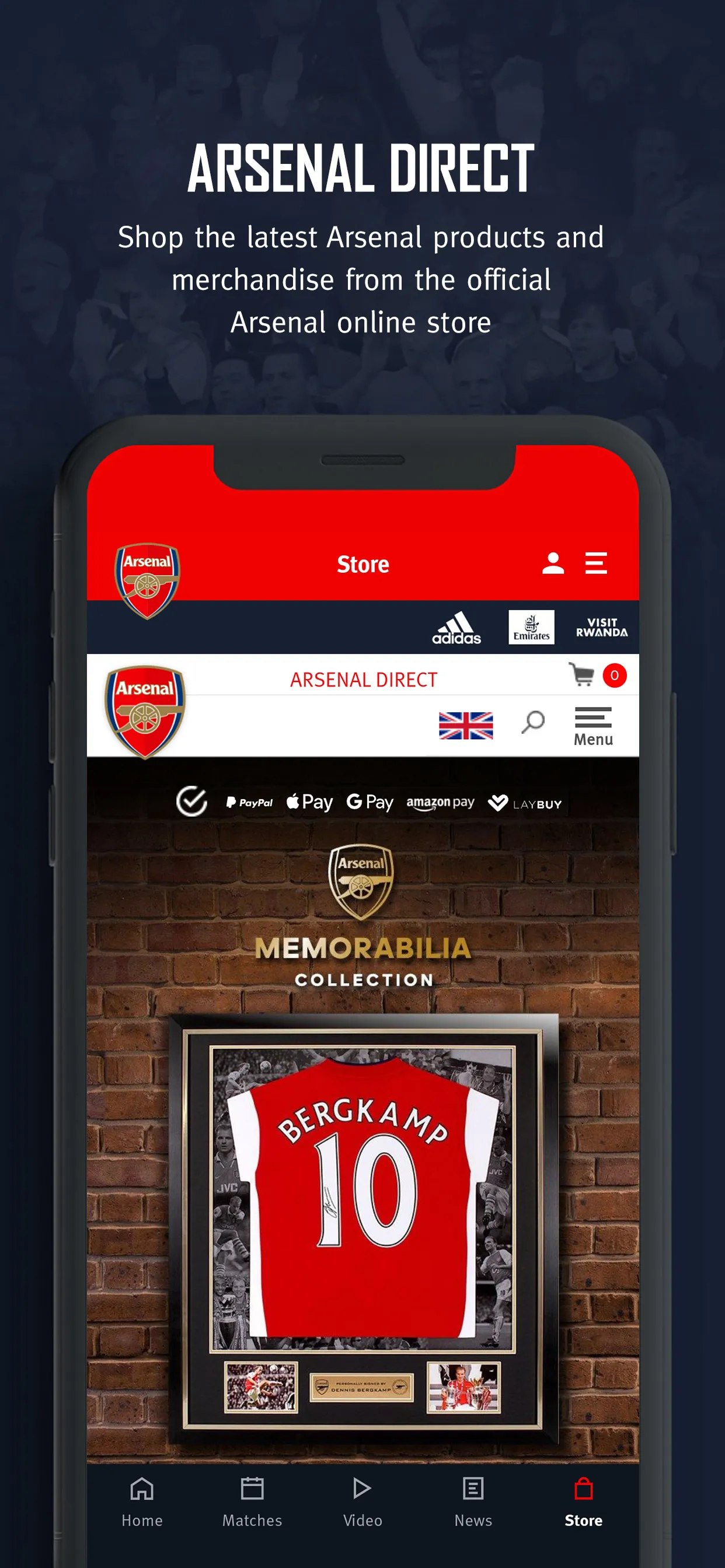 Arsenal Official App | Indus Appstore | Screenshot