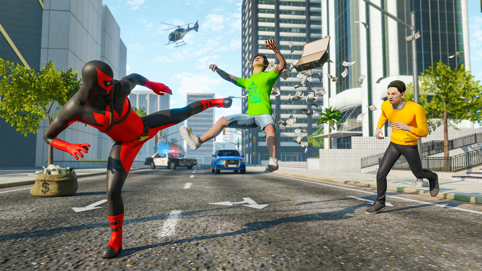 Miami Rope Hero:: Spider Games | Indus Appstore | Screenshot